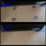 carpet stains before and after